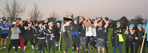 ACE Training Team Bulding Winners Celebration